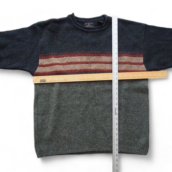 American Eagle Outfitters Vintage Y2K Wool Sweater Made in USA Men's L - Picture 4 of 4